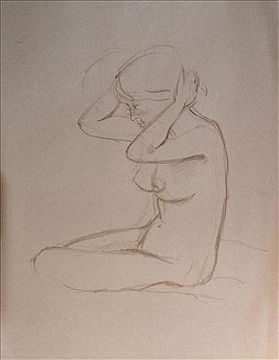 Croquis sépia