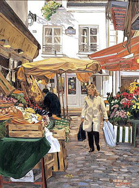 Au marché de la rue Mouffetard