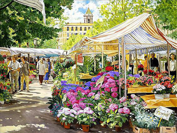 Marché aux fleurs de Nice