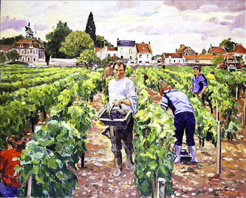 Vendanges à Gevrey-Chambertin