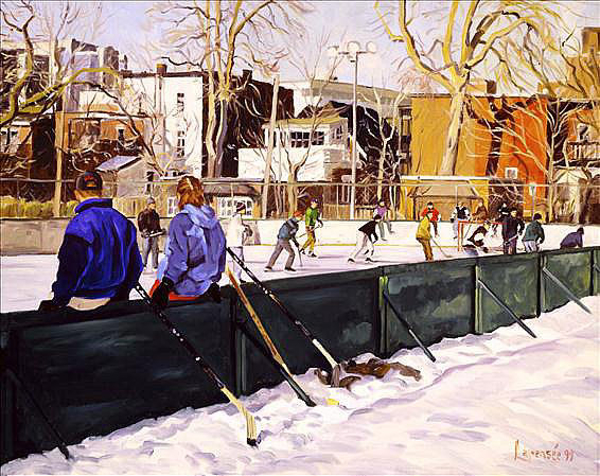 Hockey à Westmount