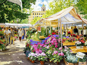 Marché aux fleurs de Nice