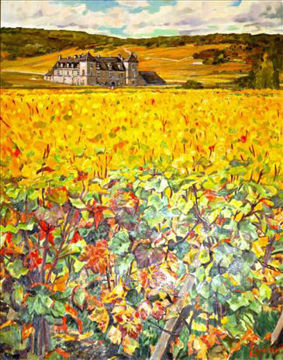 Le Clos Vougeot L'automne